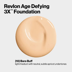 Revlon Liquid Foundation packaging highlights longwear finish.