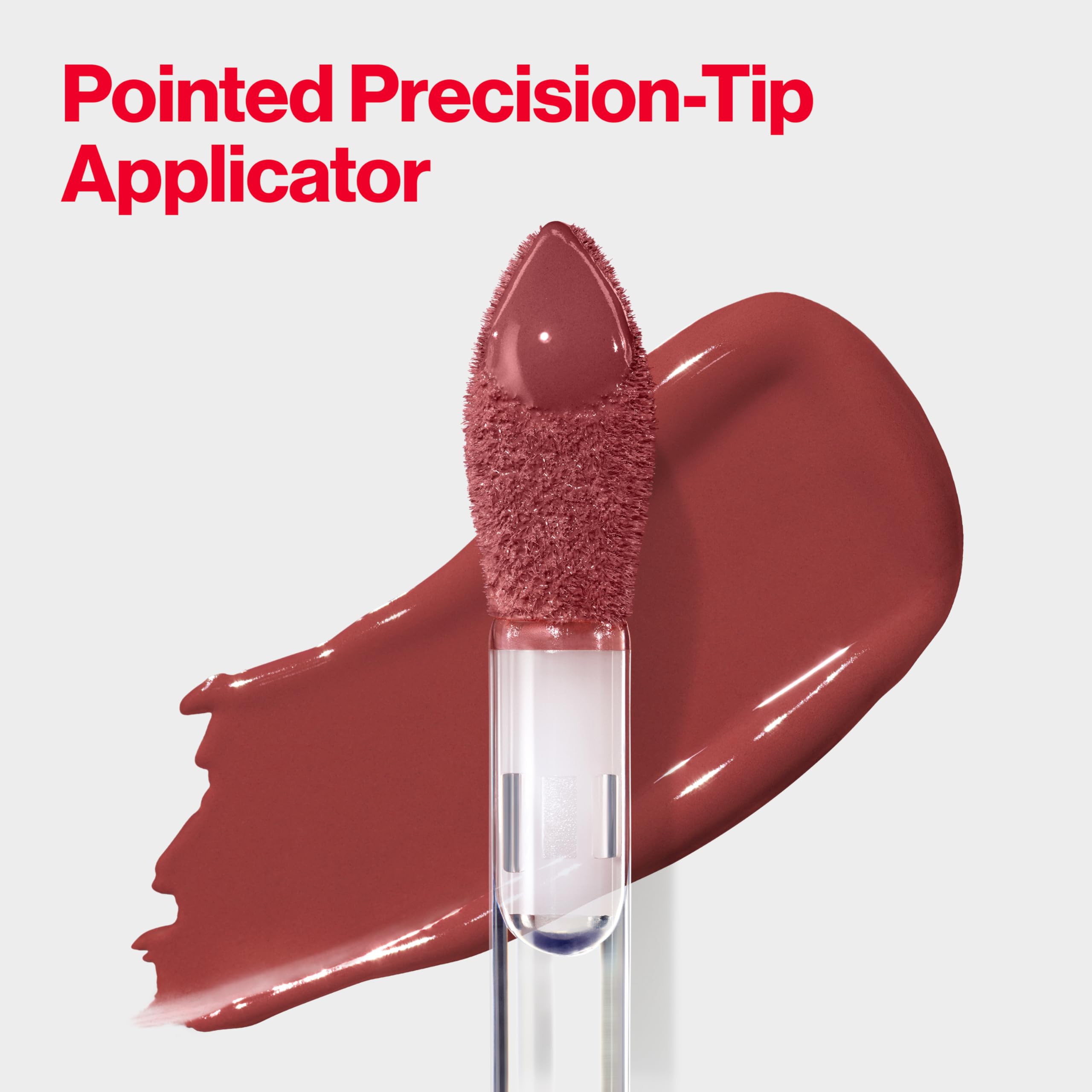 Revlon lipstick packaging close-up highlights premium bottle design