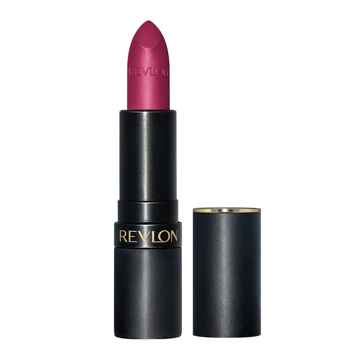 Revlon Luscious Mattes Insane swatch shows creamy matte color with a smooth feel