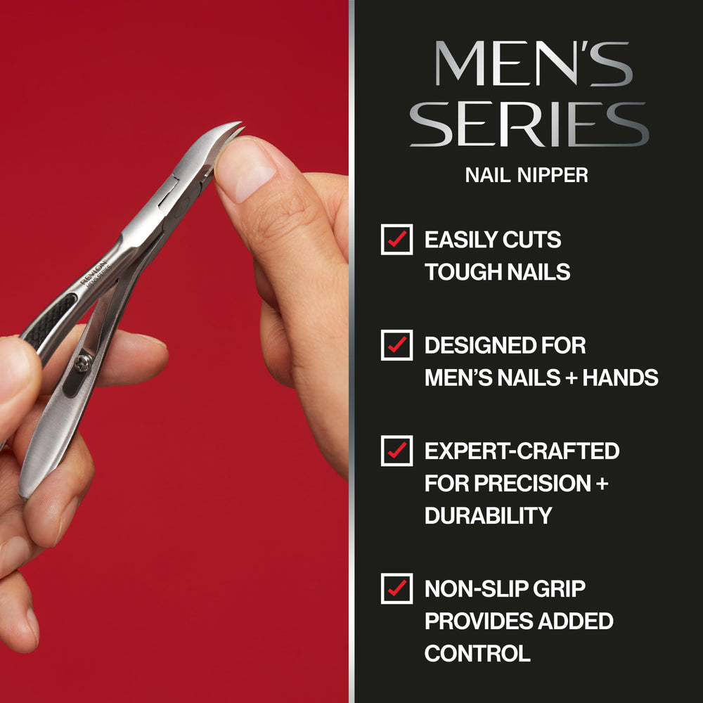 Revlon nail clipper showing expert design for larger hands