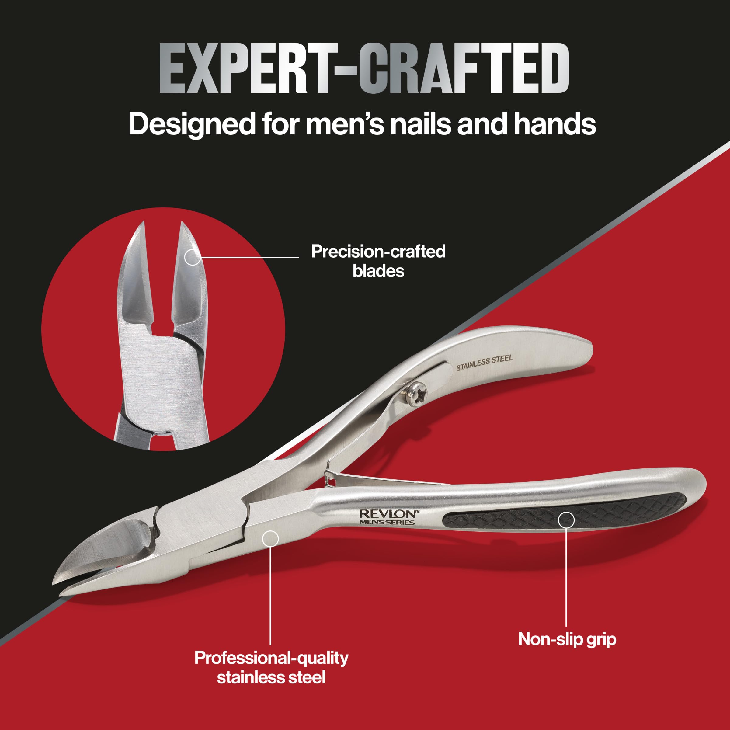 Revlon nail clipper built for strong durability and long life
