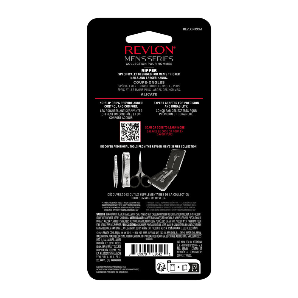 Revlon nail clipper trimming tough nails quickly and efficiently