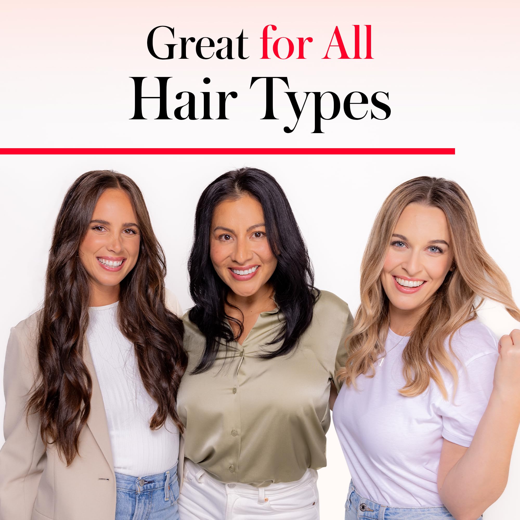 REVLON One-Step fast-drying paddle image highlights time-saving straightening results.