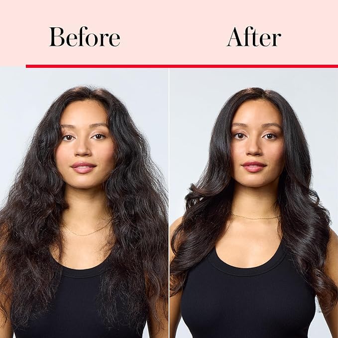 REVLON One-Step adds volume and body to ends with rounded edges.