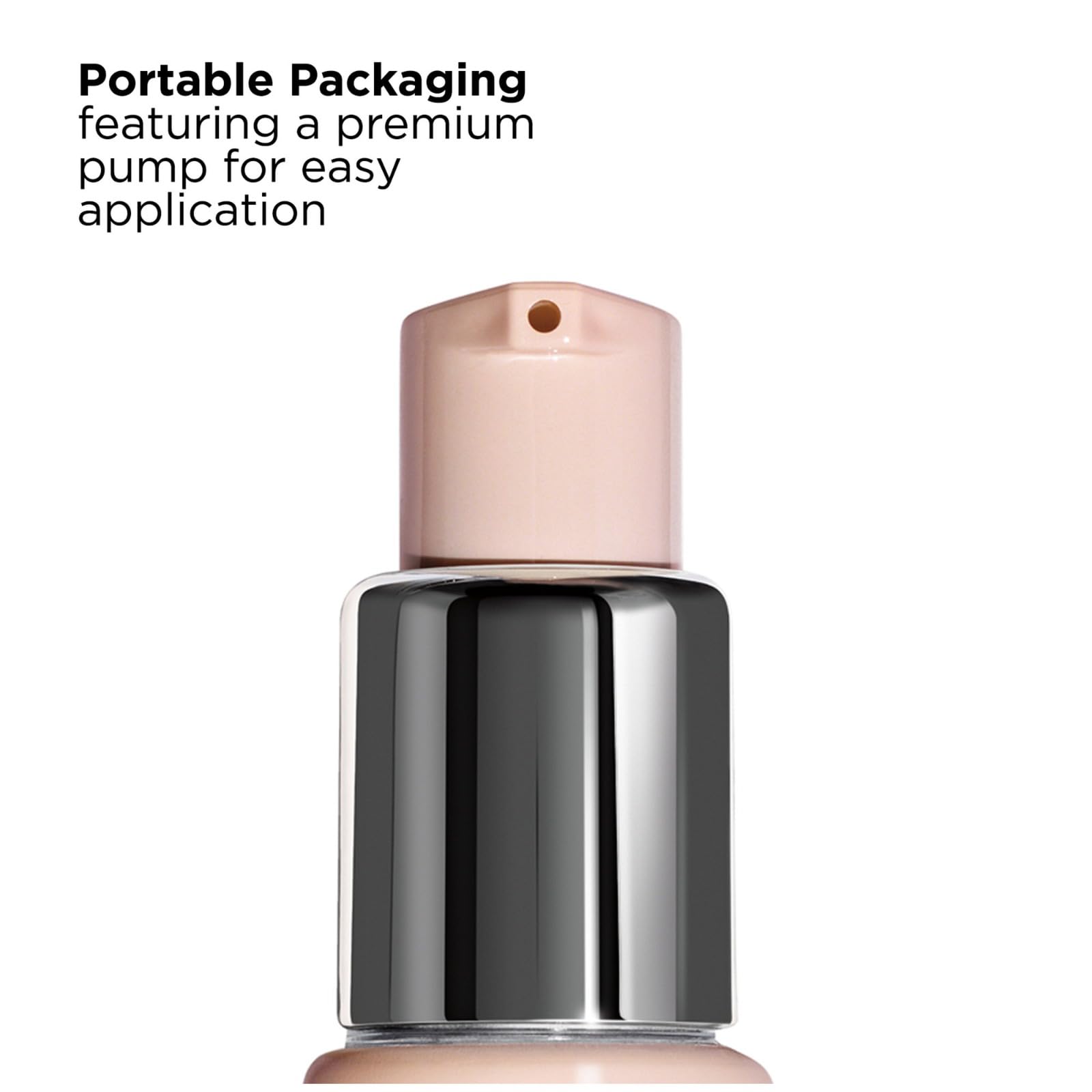 Revlon PhotoReady Candid foundation applying with brush for seamless blend
