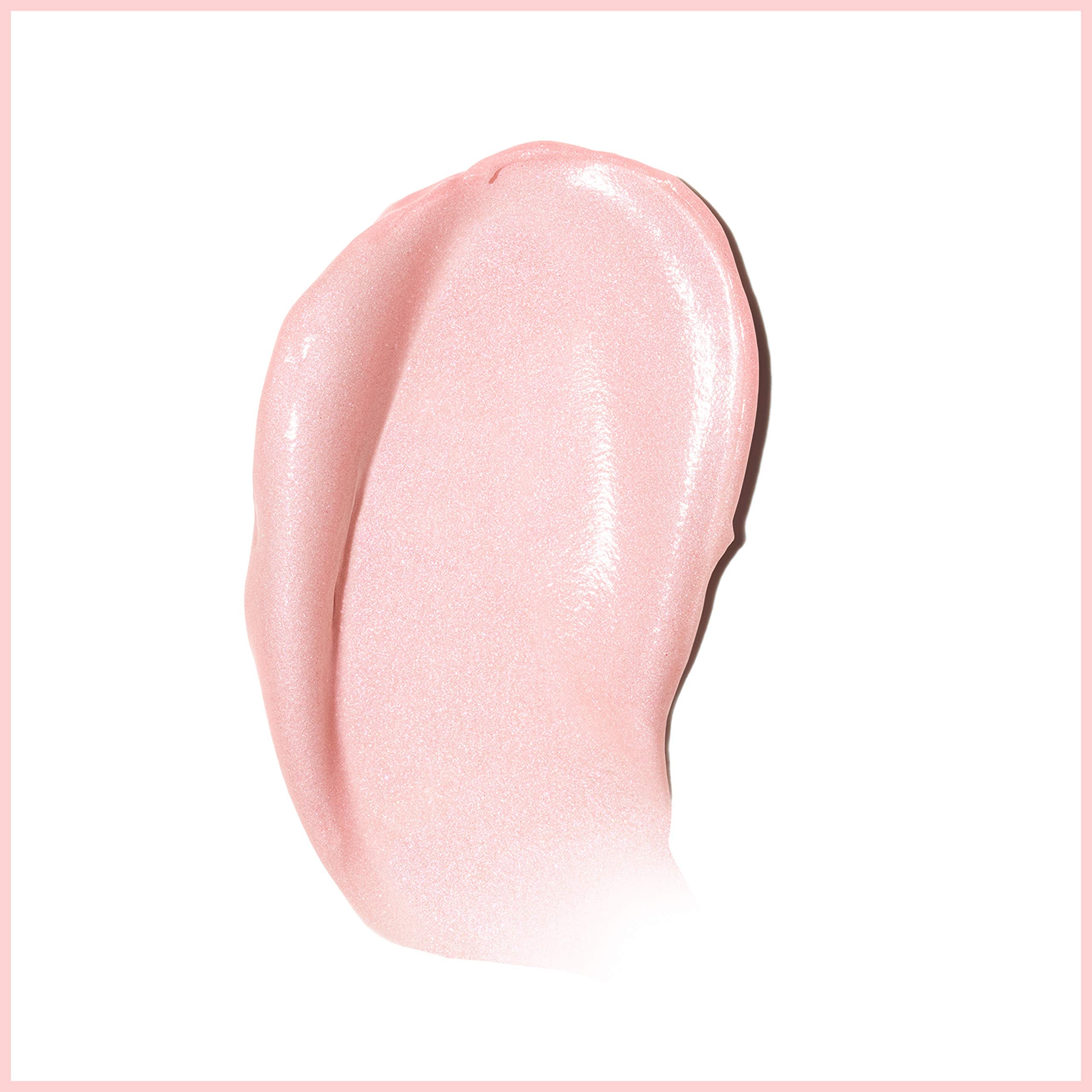 Revlon PhotoReady Face Gloss Rose Glow swirl shows translucent rosy shine for natural glow.