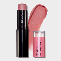 Revlon Insta-Blush Berry Kiss stick showing easy on-the-go application.