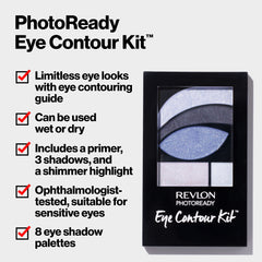 Revlon PhotoReady Eye Contour Kit Pop Art dual-ended brush for precise application