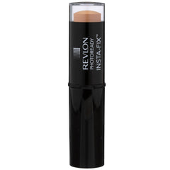 Revlon PhotoReady Insta-Fix Natural Beige swatch shows shade match.