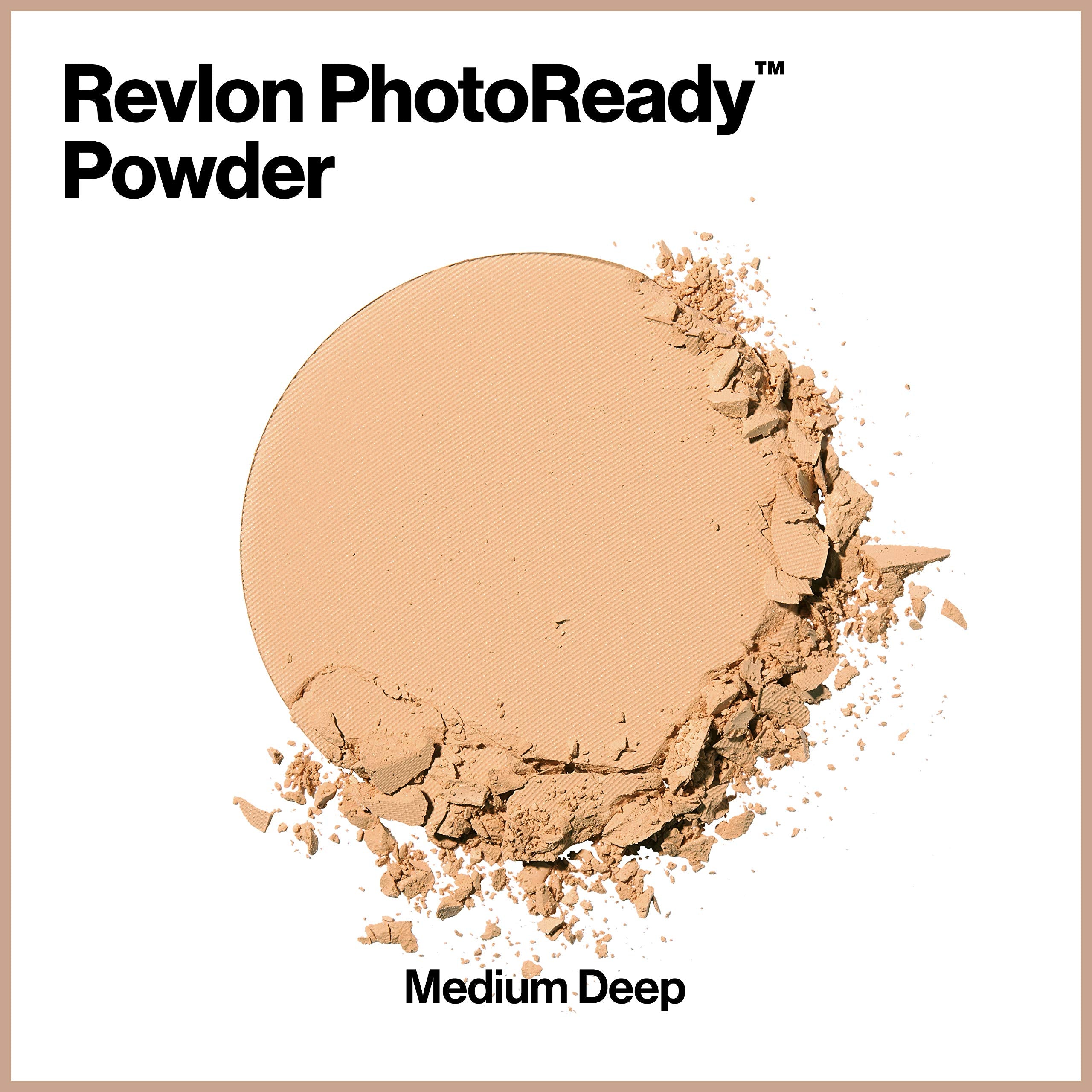 Revlon PhotoReady packaging in 030 Medium Deep highlighting shade accessibility.