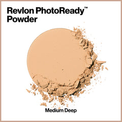 Revlon PhotoReady packaging in 030 Medium Deep highlighting shade accessibility.