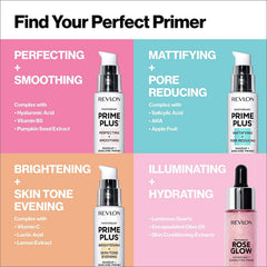 REVLON PhotoReady Prime Plus application demonstrates easy makeup prep.