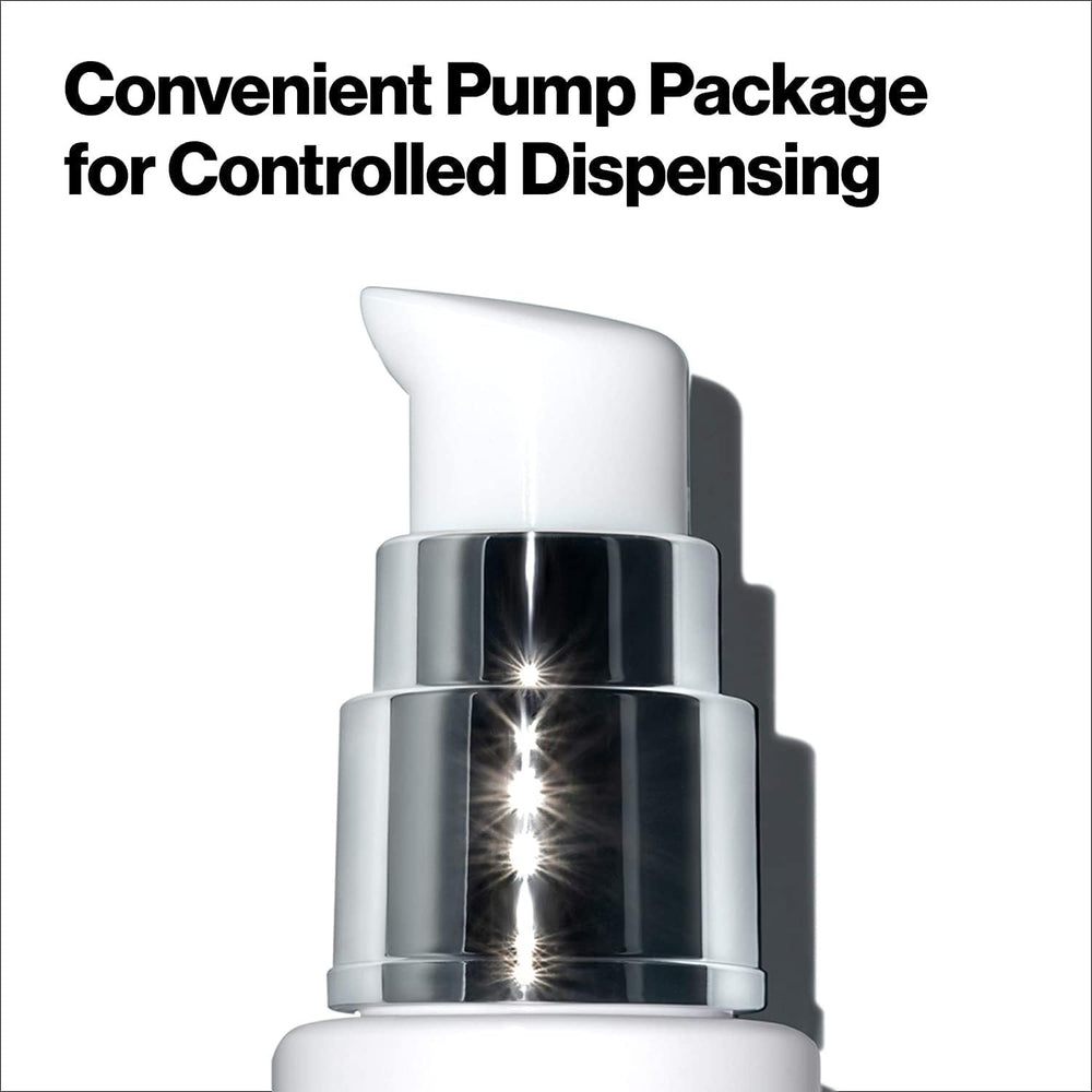 REVLON PhotoReady Prime Plus packaging shows sleek pump bottle.