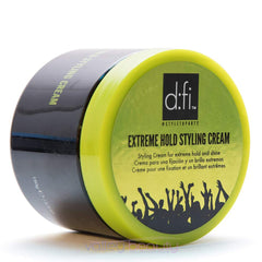 REVLON PROFESSIONAL D:FI Extreme Hold Styling Cream tube ready for use.