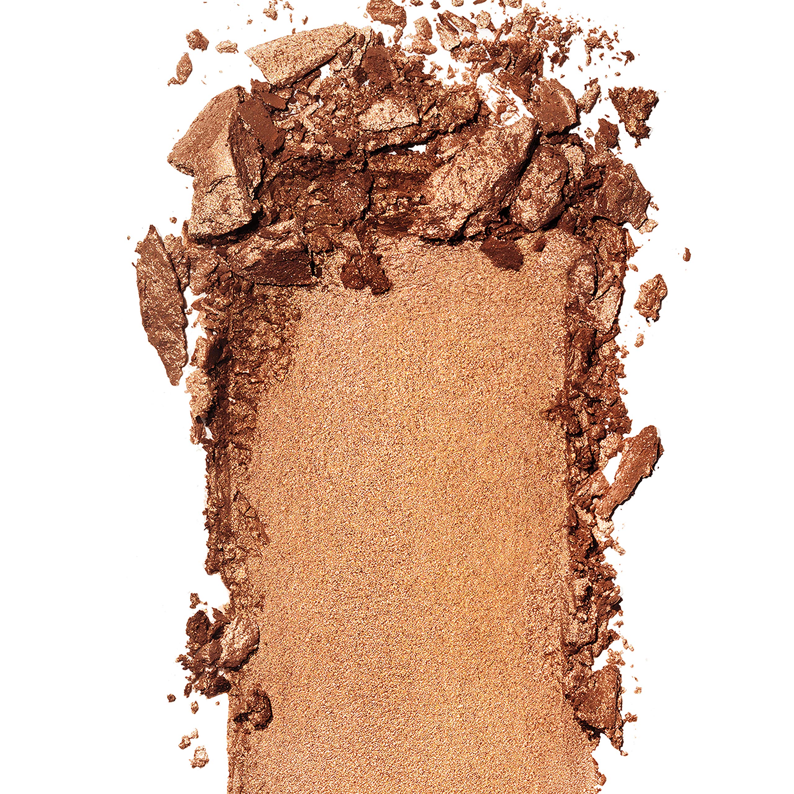 Revlon Skinlights Bronzer crystal pigments closeup shows subtle shimmer.