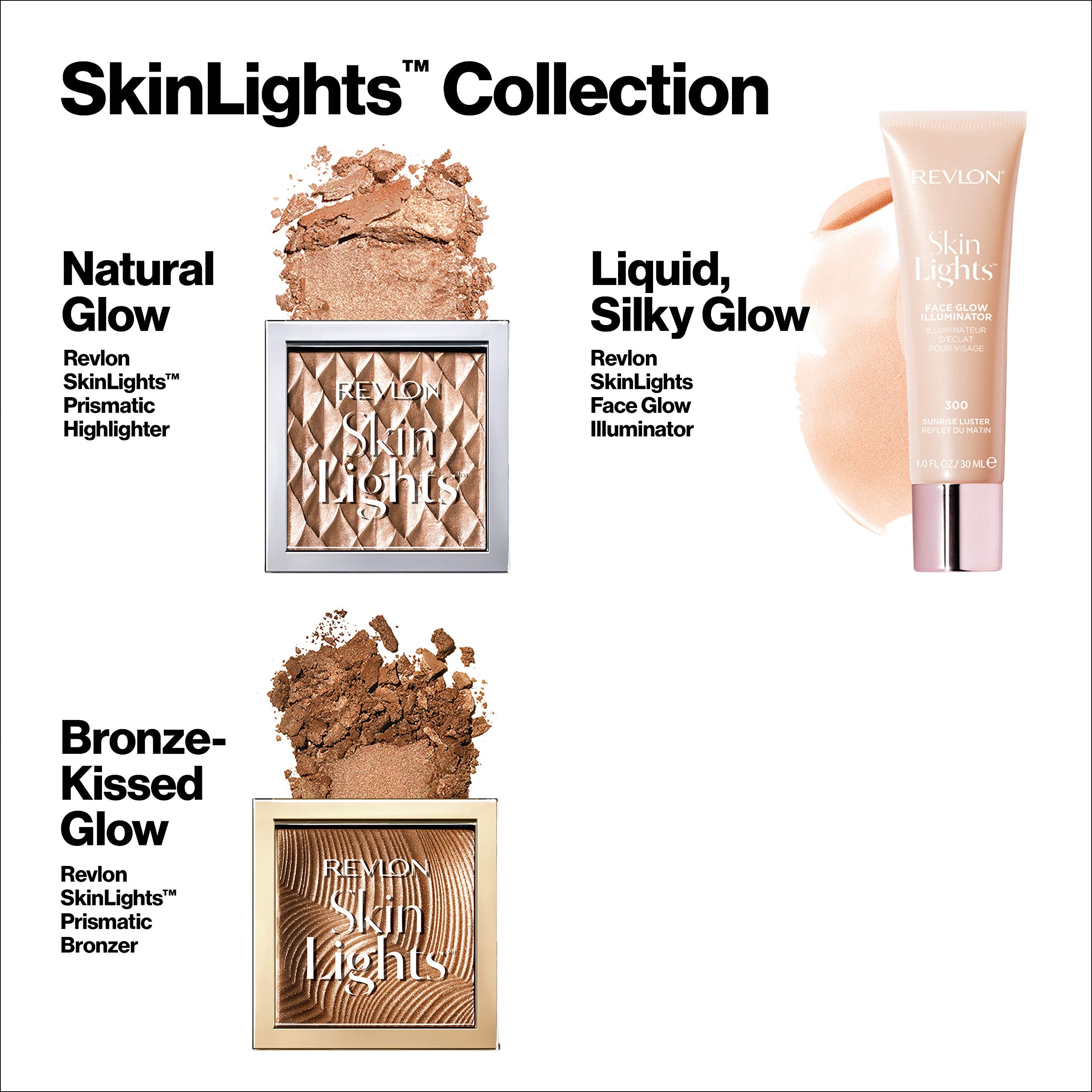 Revlon Skinlights Bronzer fragrance-free label highlights clean beauty option.