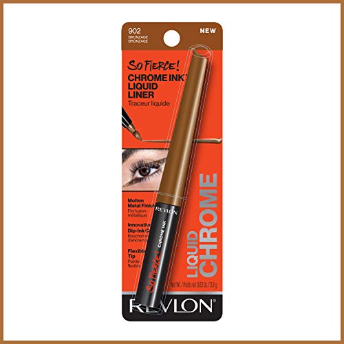 REVLON So Fierce Chrome Ink budge-proof formula resists smudges throughout day