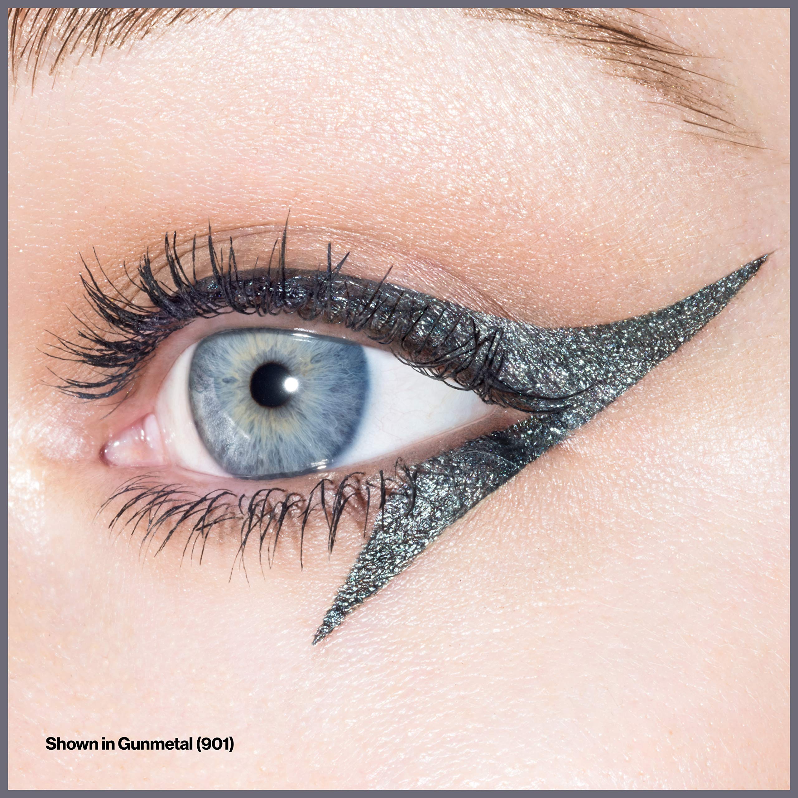 Revlon So Fierce Chrome Ink flex-tip wand for precise winged lines.