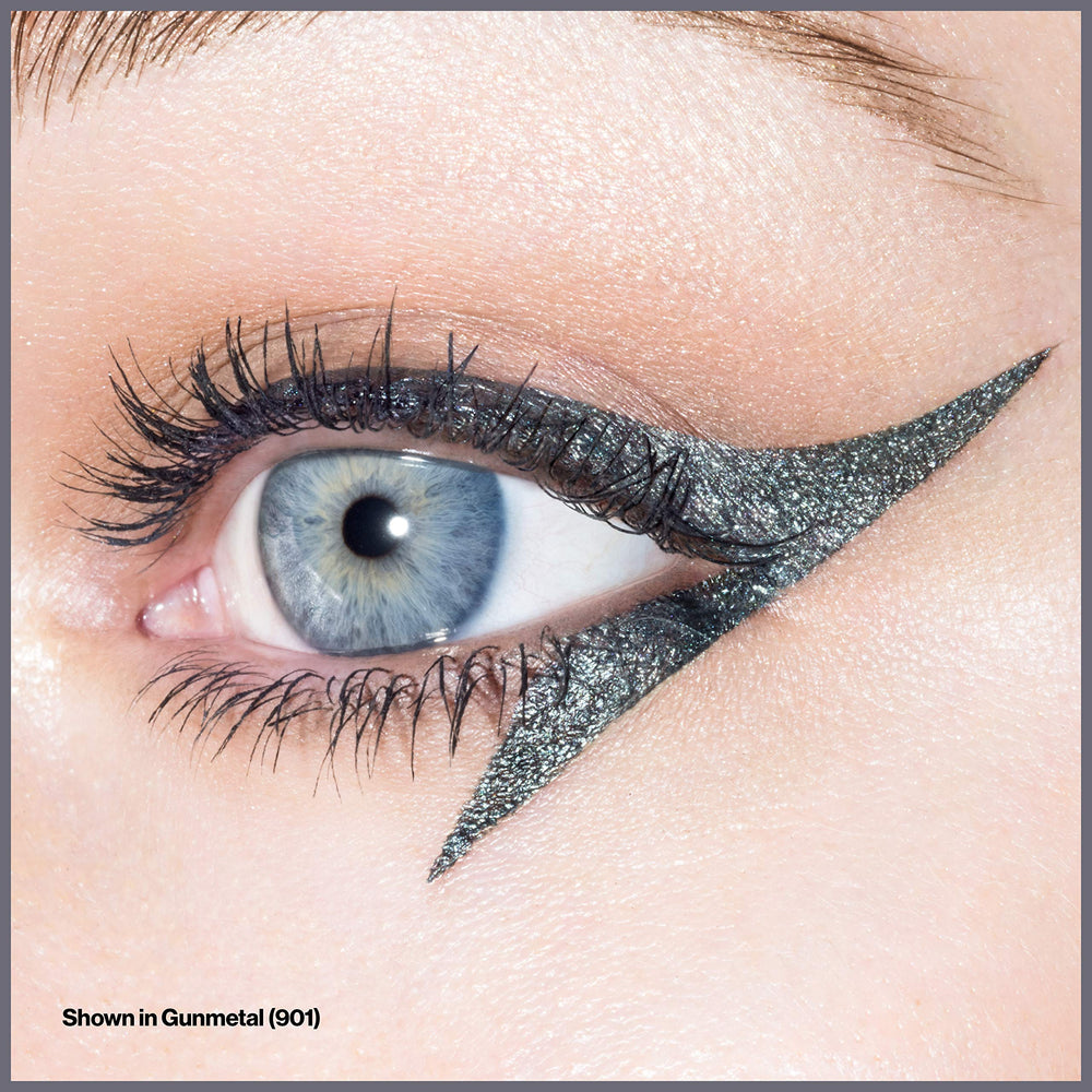 Revlon So Fierce Chrome Ink flex-tip wand for precise winged lines.