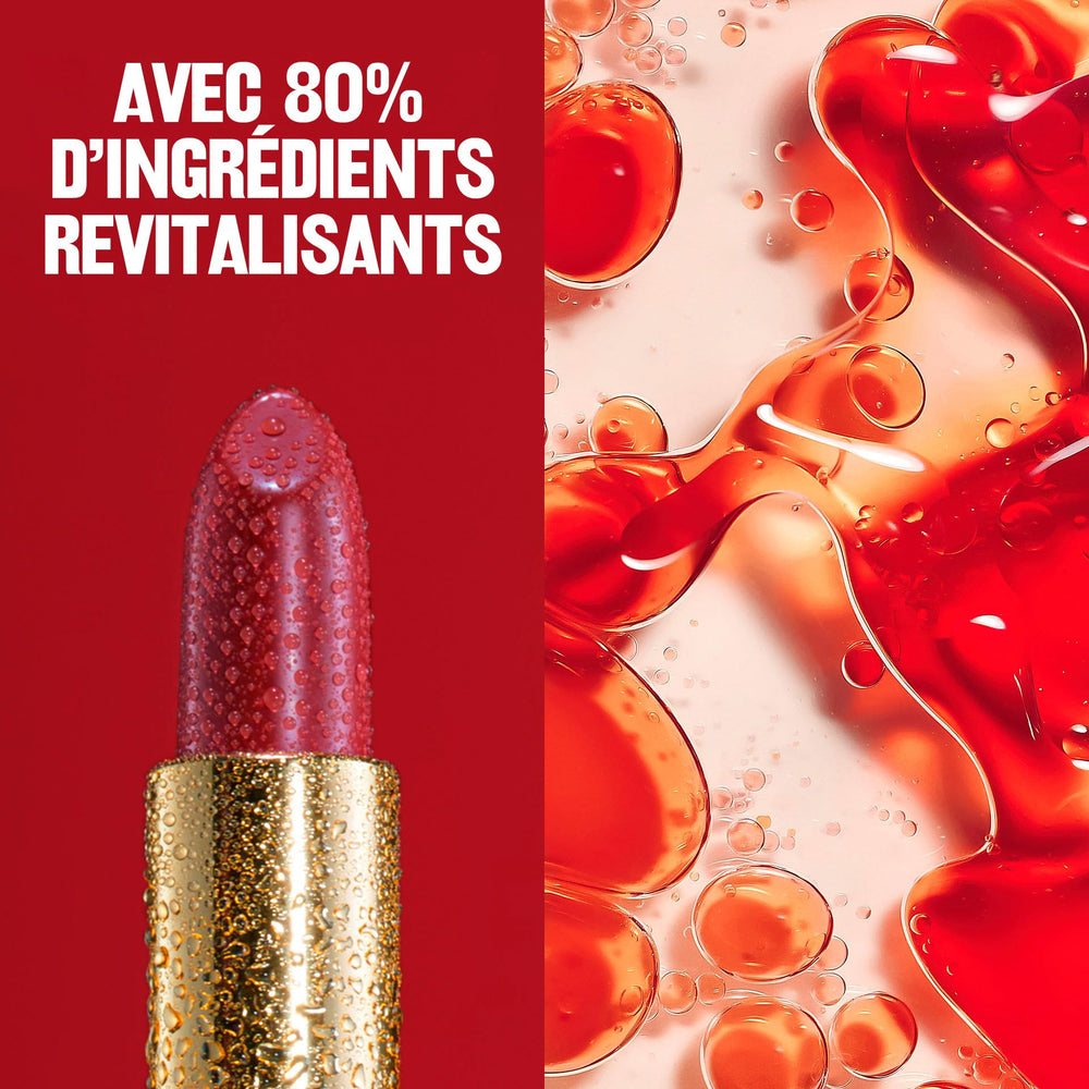 Revlon Super Lustrous Fire Ice glass shine shows glossy finish