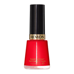 Revlon Super Lustrous Nail Polish swatch shows high shine finish.