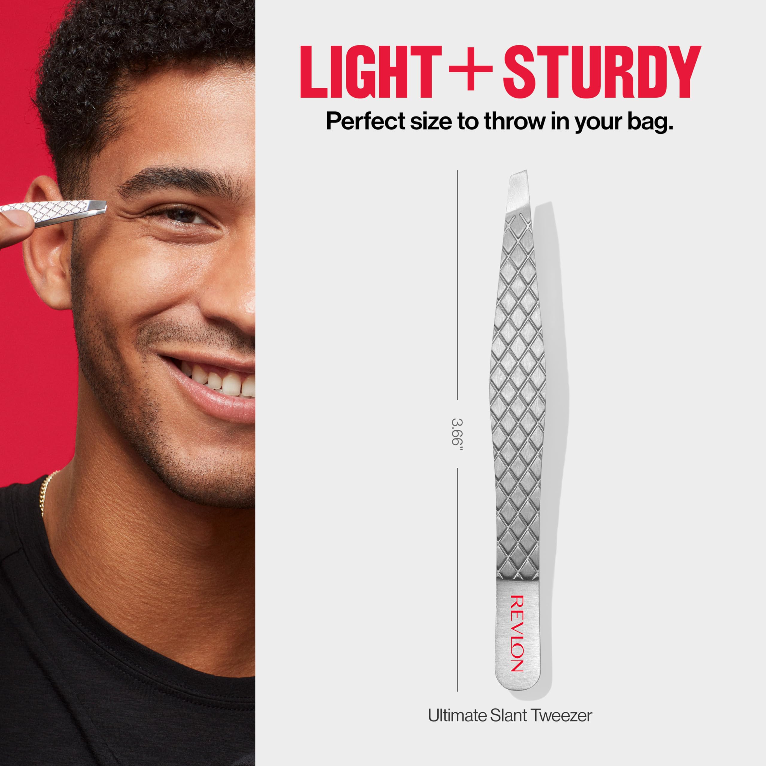 Cuidado fácil de REVLON Ultimate Slant para uso continuo.