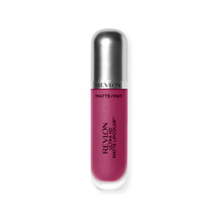 Revlon Ultra HD Matte Lipcolor packaging closeup highlighting luxe matte finish