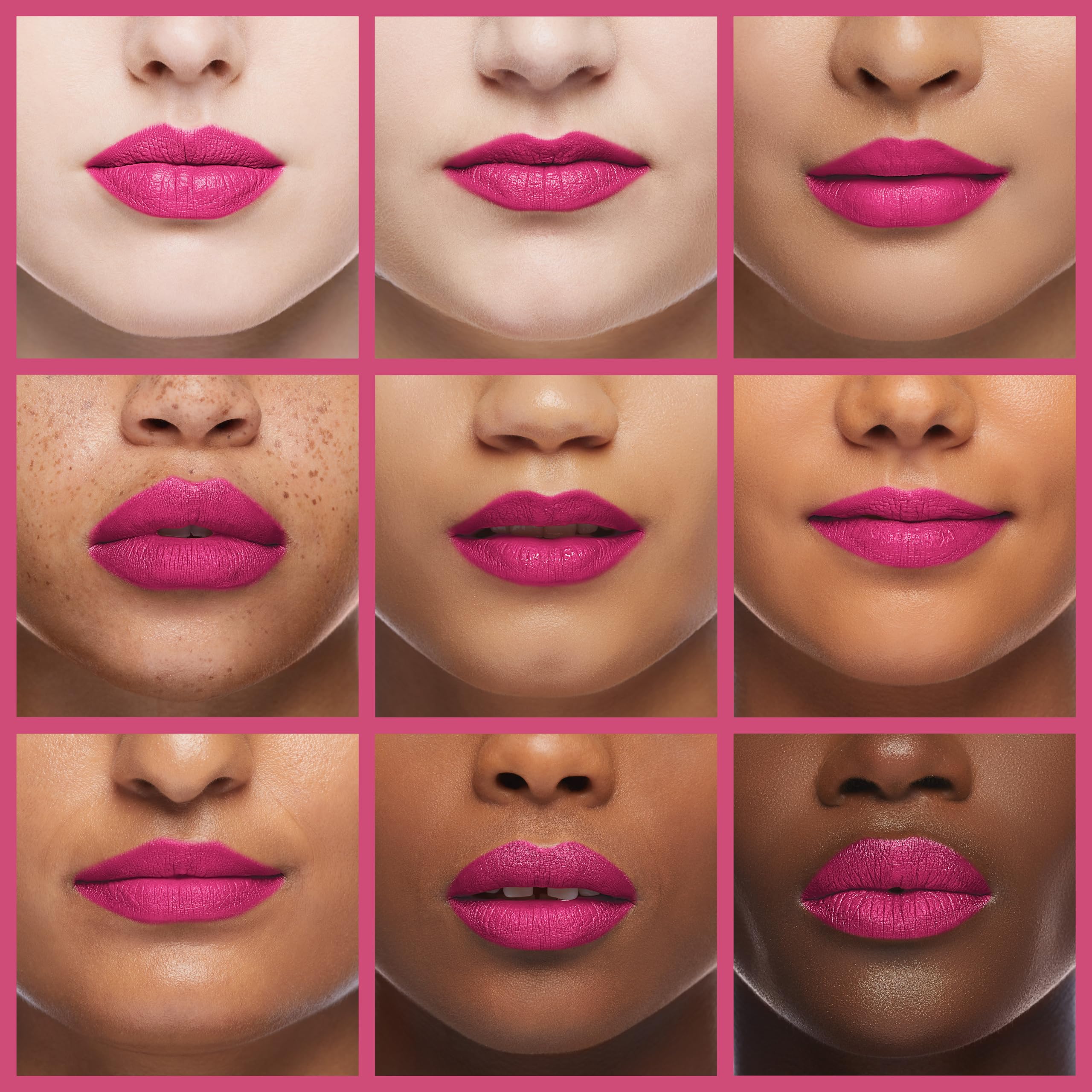 Revlon Ultra HD Matte Lipcolor shade Pink Addiction 610 swatch