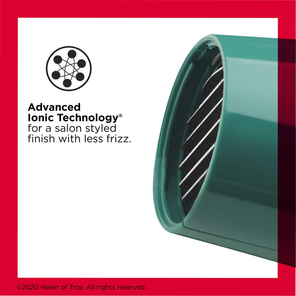 Revlon Volume Booster shown with diffuser in action to define curls and waves.