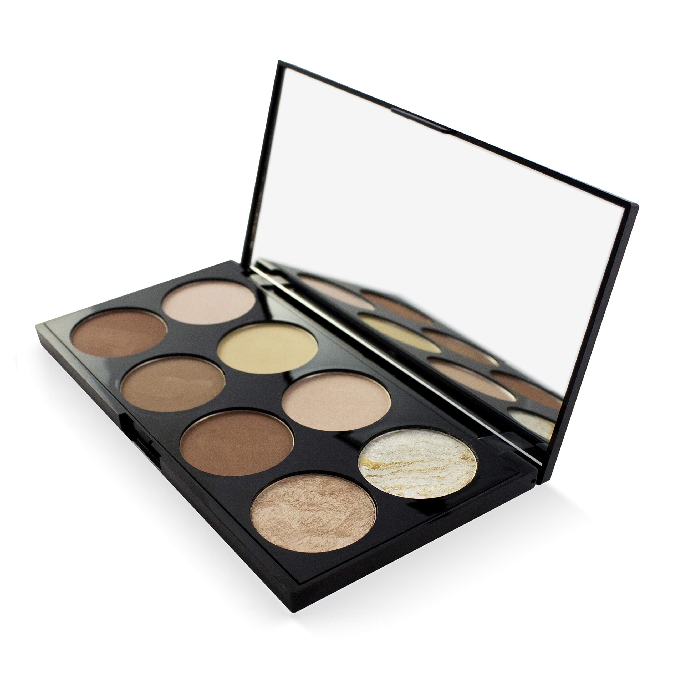Revolution Beauty London Ultra Contour Palette swatches highlight the six contour shades for defined features