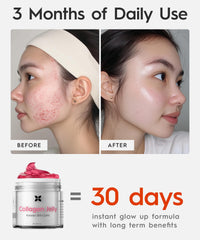 REVOMADIC REVO Collagen Jelly brightens with Niacinamide and Vitamin C on the complexion