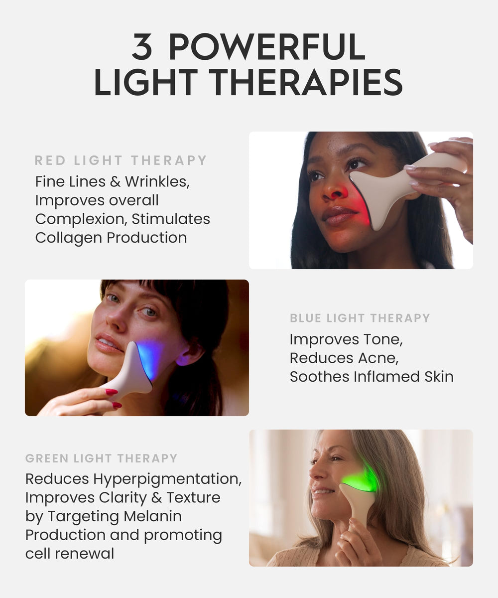 REVOMADIC REVO Genie heat-and-vibration activation on skin surface for soothing, comfortable feel