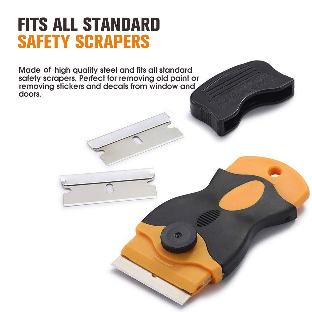 REXBETI blades ideal for glass windows and doors during cleanup.