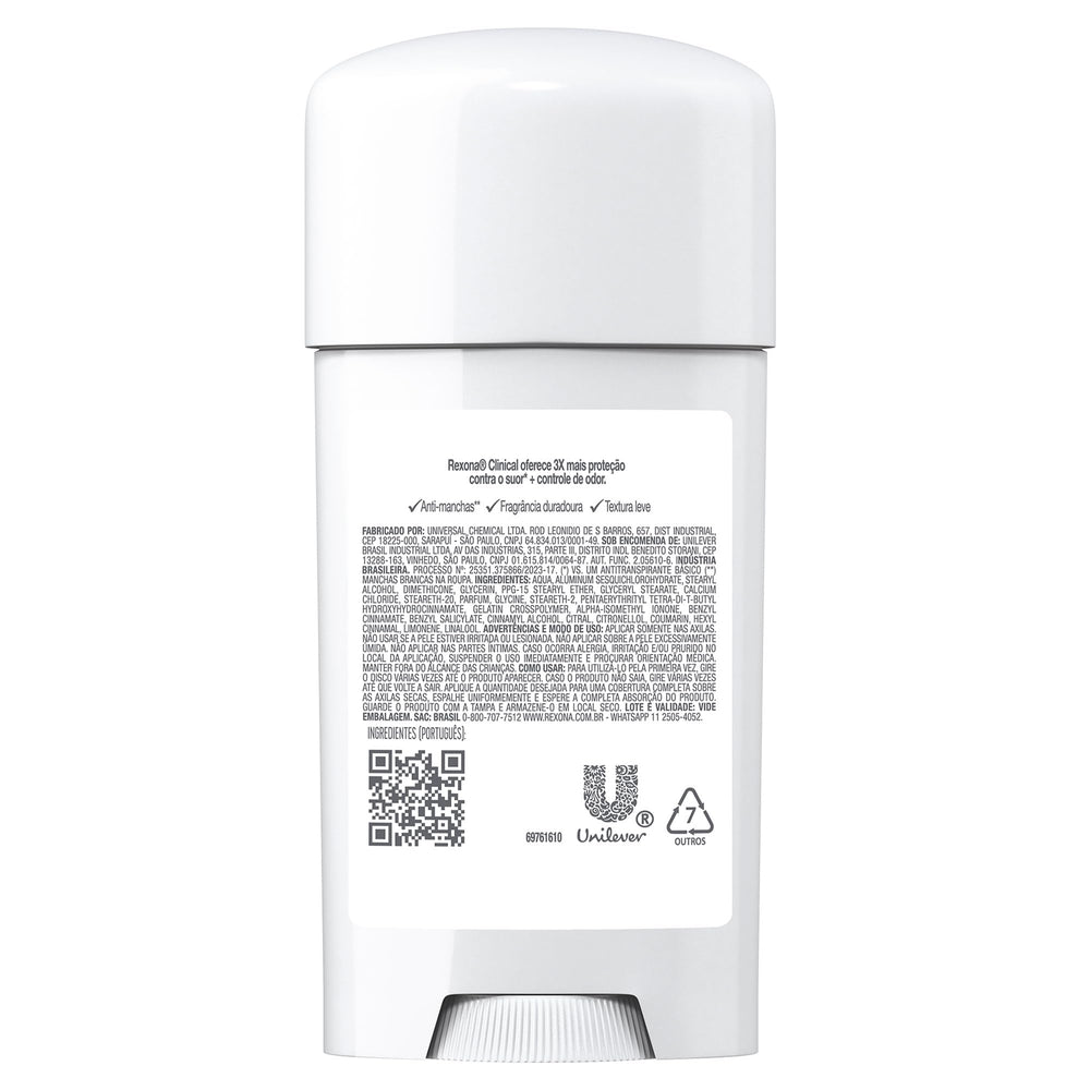 Rexona Maximum protection in a compact 58g stick for on-the-go use.