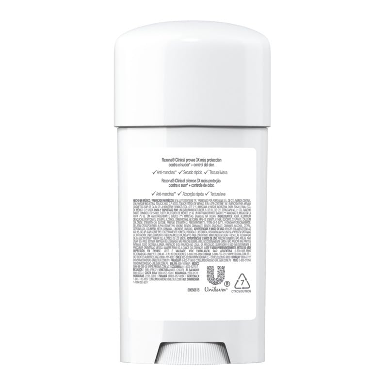 Rexona Invisible 96hrs cream-stick shows visibility-free protection while staying active.