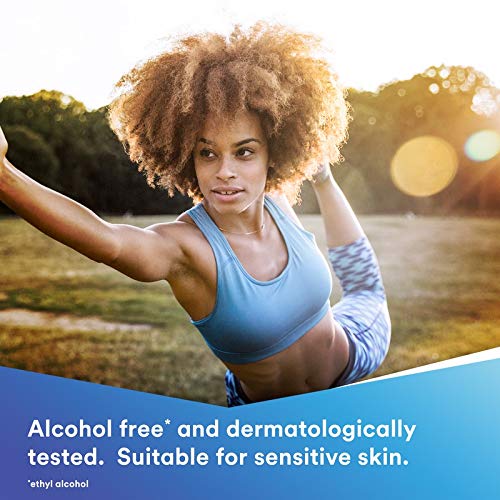 Rexona underarm application closeup communicates comfortable glide during use.