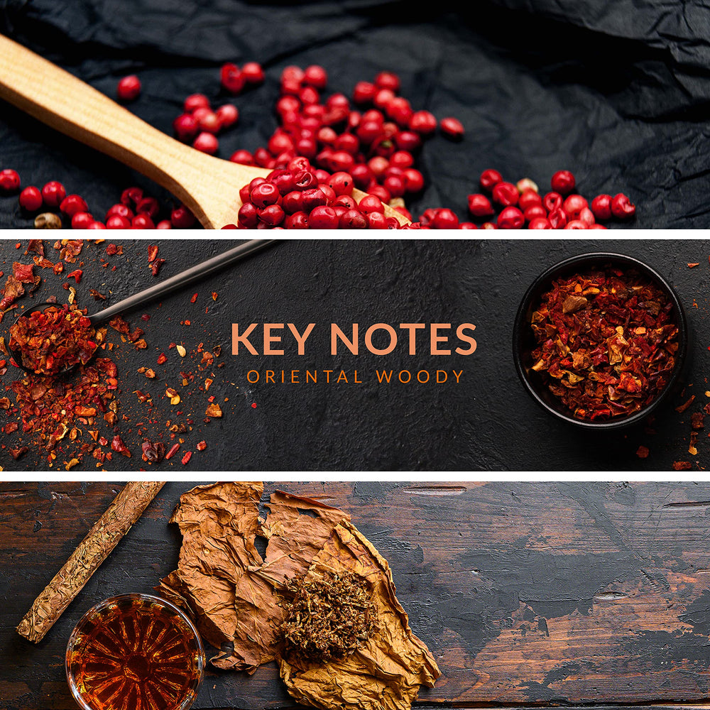 Reyane Tradition Insurrection Dark II etched label signals luxury and craftsmanship.