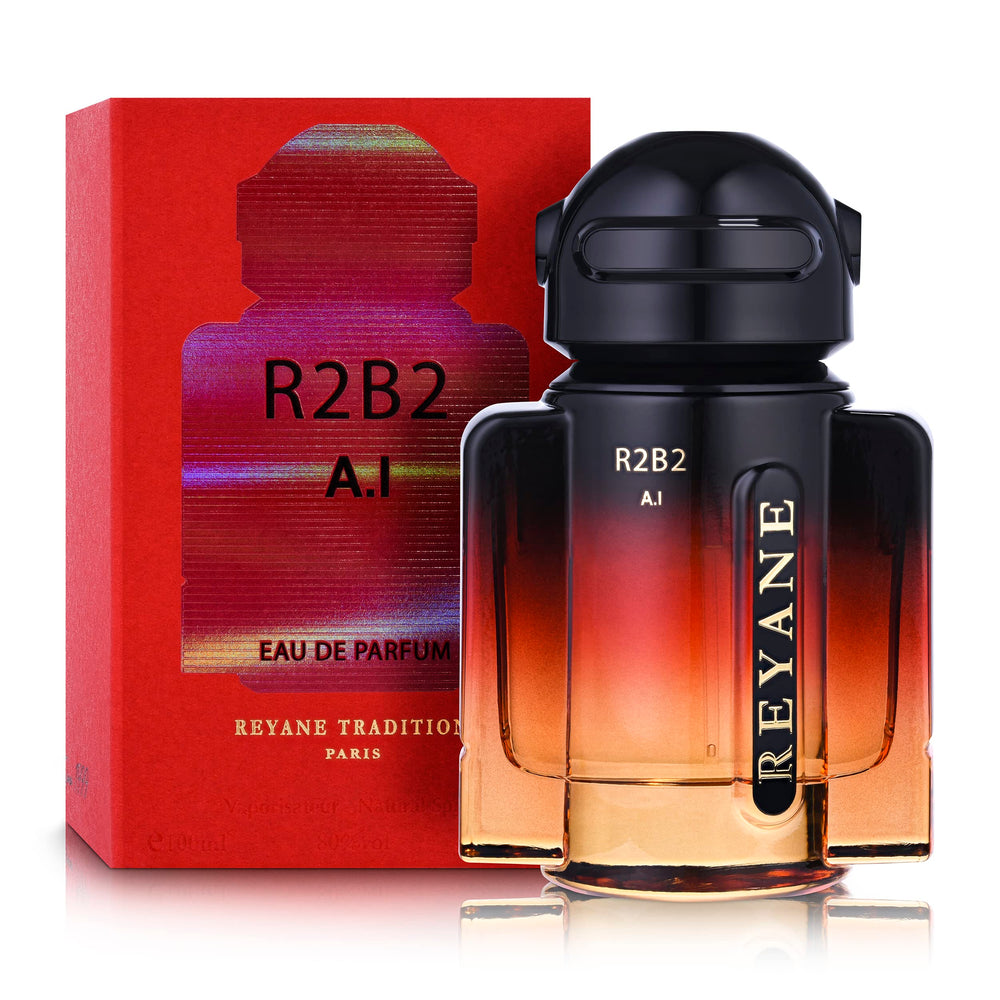 Reyane Tradition R2B2 AI laser-spray action shows precision mist for even coverage on skin.