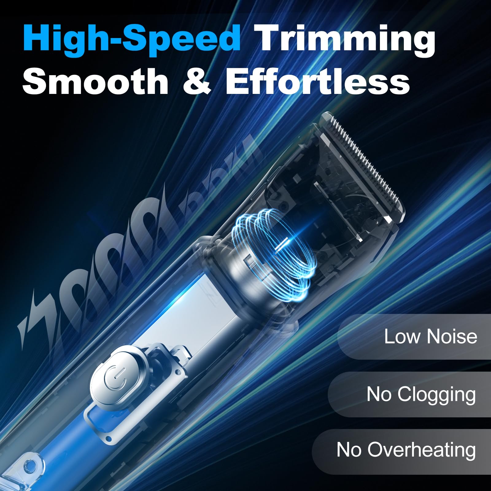 REYOLL electric razor IPX7 waterproof design allows quick rinsing after use.