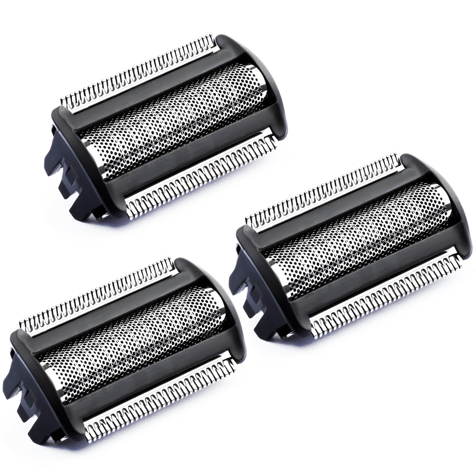 RF RollingFit BG5000 replacement heads close-up showing precision blades for smoother shaving