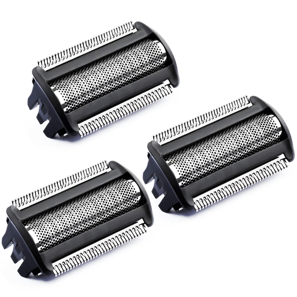 RF RollingFit BG5000 replacement heads close-up showing precision blades for smoother shaving