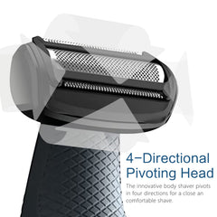 RF RollingFit BG5000 installation image showing quick snap-on fit after replacement for comfortable grooming