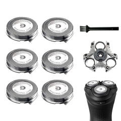RF RollingFit SH30 heads closeup highlight durable blades for smooth, consistent shaves