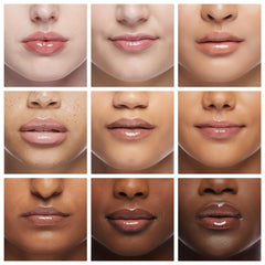 Rhode Salted Carmel Lip Treatment shown in a night routine setup.