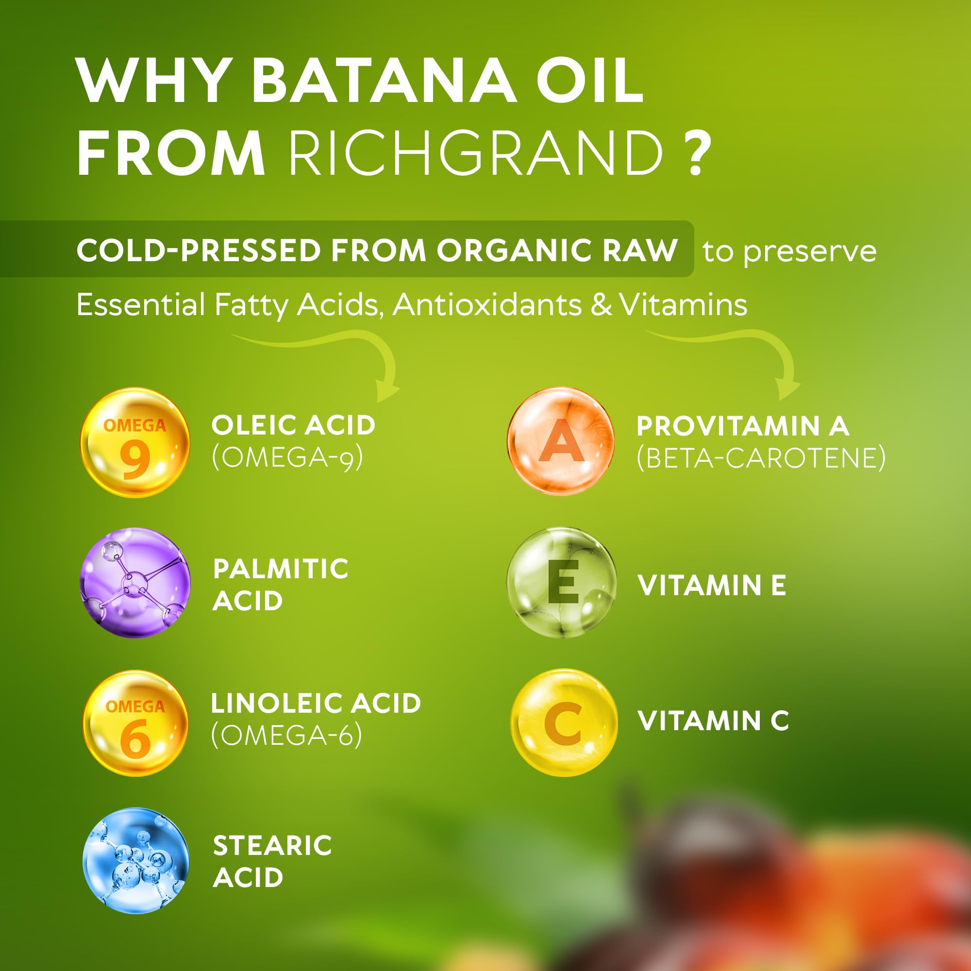 RichGrand Batana Oil on scalp to soothe dryness and boost moisture.
