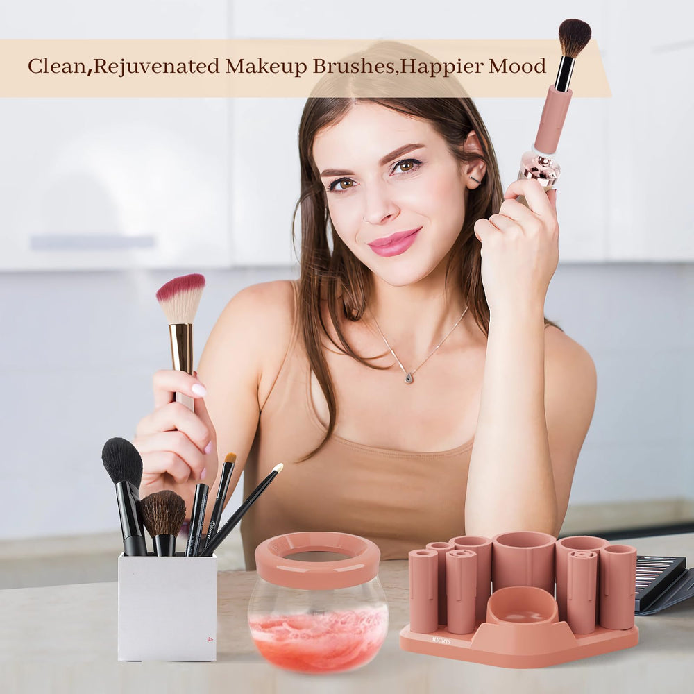 RICRIS splash-proof cup design prevents spills during busy routines.