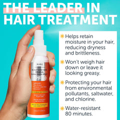Rida Hair fine mist spray provides easy application with quick-dry, non-greasy finish.