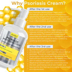 Rida Hair Psoriasis Cream face and body usage supports gentle, everyday care