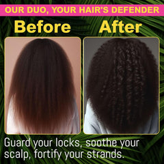 Rida Hair Batana growth-focused image shows potential thicker appearance.