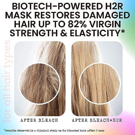 Rida hair mask texture swatch shows creamy lightweight nourishing feel.